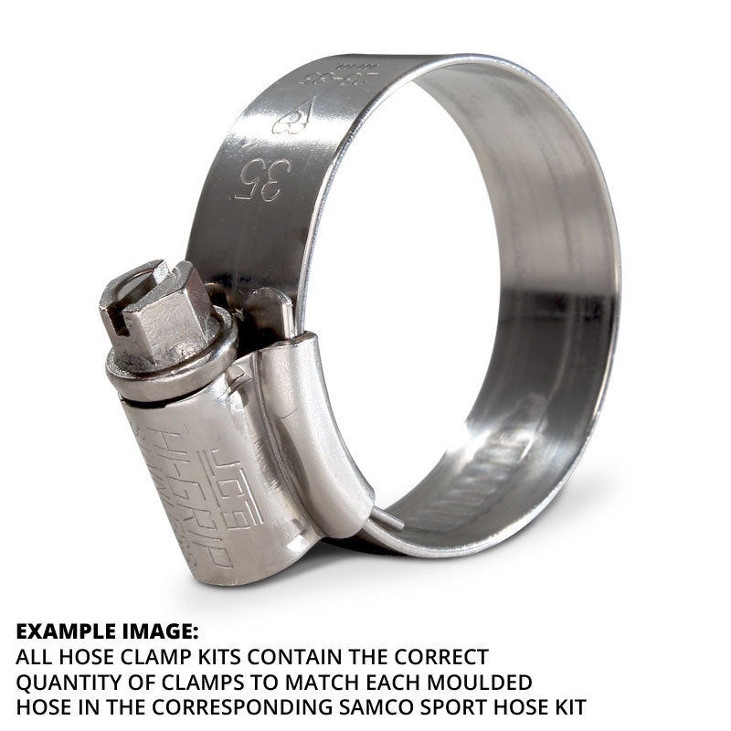 Samco Hose Clamp Kit Kawasaki ZX 6R 600 636 C1 C2 2005 - 2006