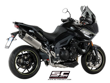 Triumph TIGER SPORT 1050 - 2016 - 2020 – SC-Project Adventure titanium exhaust, high mount