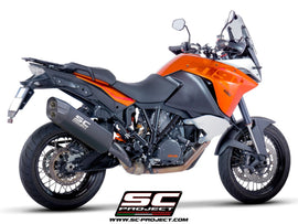 KTM 1190 ADVENTURE – SC-Project Adventure titanium exhaust, matt black