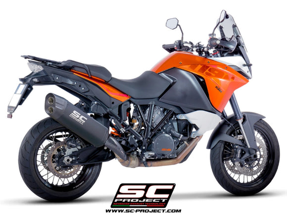 KTM 1190 ADVENTURE – SC-Project Adventure titanium exhaust, matt black