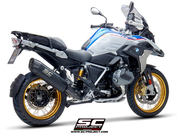 BMW R 1250 GS - 2020 - 2024 – SC-Project Adventure titanium exhaust, matt black