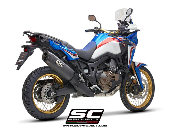 Honda CRF1000L AFRICA TWIN - 2016 - 2019 – SC-Project Adventure titanium exhaust, matt black