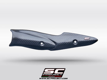 Kawasaki Z900 A2 - 2020 - 2024 – SC-Project carbon fibre heat shield protection