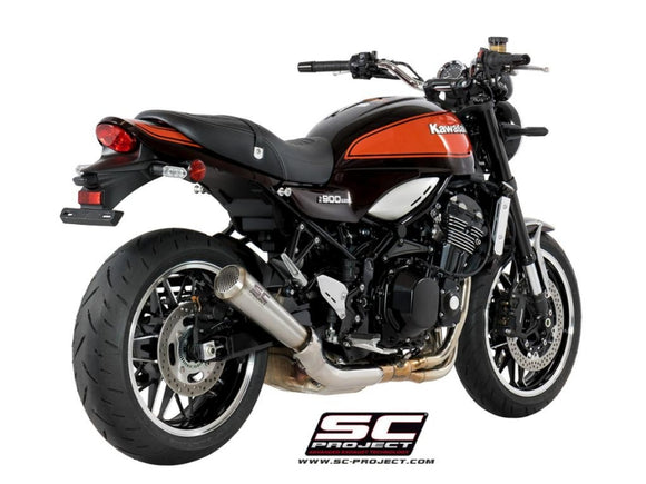 Kawasaki Z900 RS - 2021 - 2024 – SC-Project Conico 70s stainless steel exhaust