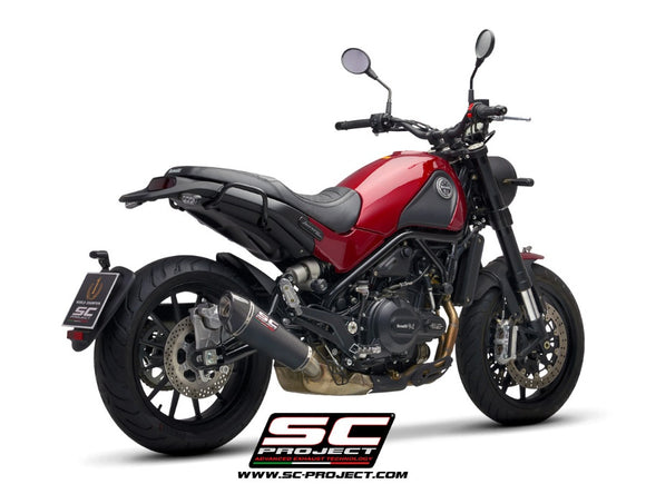Benelli LEONCINO 500 - 2017 - 2020 – SC-Project Conic carbon fibre exhaust