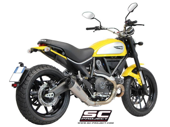 Ducati SCRAMBLER 800 - 2015 - 2016 – SC-Project Conic titanium exhaust