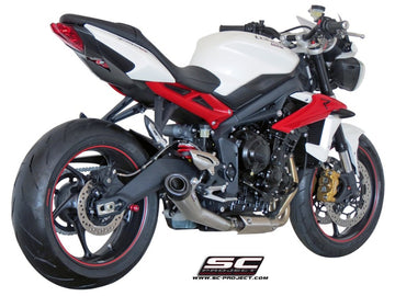 Triumph STREET TRIPLE 675 - 2013 - 2016 – SC-Project Conic stainless steel exhaust