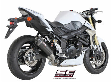 Suzuki GSR750 - 2010 - 2017 – SC-Project Conic carbon fibre exhaust