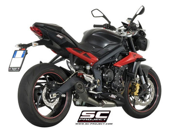 Triumph STREET TRIPLE 675 - 2013 - 2016 – SC-Project S1 stainless steel exhaust