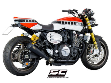 Yamaha XJR 1300 - 2015 - 2016 – SC-Project Conico 70s stainless steel exhaust, matt black
