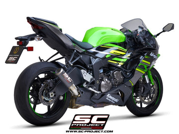 Kawasaki NINJA ZX-6R 636 - 2019 - 2021 – SC-Project CR-T carbon fibre exhaust