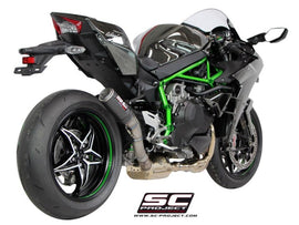 Kawasaki NINJA H2 - 2015 - 2020 – SC-Project CR-T carbon fibre exhaust