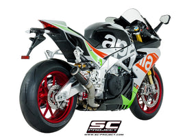 aprilia motorcycles sc project RSV4 - 2017 – SC-Project CR-T carbon fibre exhaust