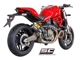 Ducati MONSTER 821 - 2014 - 2017 – SC-Project CR-T carbon fibre exhaust