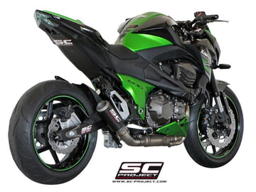 Kawasaki Z800 E VERSION - 2012 - 2016 – SC-Project CR-T carbon fibre exhaust