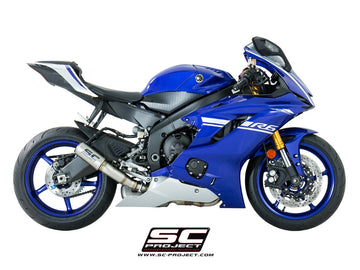 Yamaha YZF R6 - 2017 - 2020 – SC-Project CR-T titanium exhaust, high mount