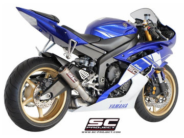 Yamaha YZF R6 - 2006 - 2016 – SC-Project CR-T titanium exhaust, high mount