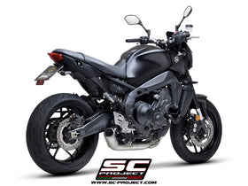 Yamaha MT-09 - 2021 - 2023 – SC-Project 3-1 Stainless steel full exhaust system, with CR-T titanium exhaust