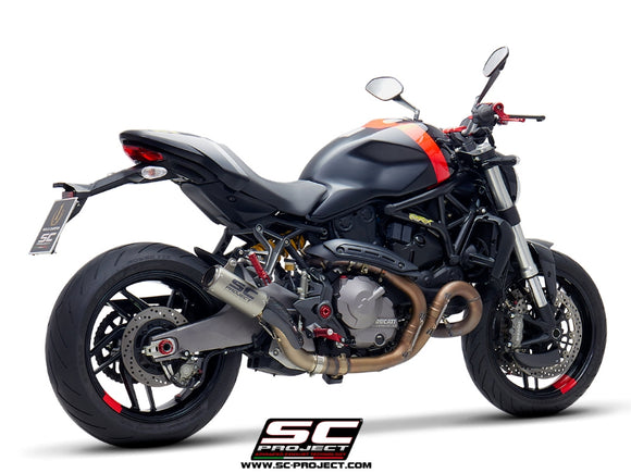 Ducati MONSTER 821 - 2018 - 2020 – SC-Project CR-T titanium exhaust