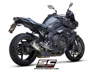 Yamaha MT-10 - 2016 - 2021 – SC-Project CR-T titanium exhaust, with stoneguard grid
