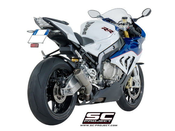 BMW S 1000 RR - 2015 - 2016 – SC-Project CR-T titanium exhaust, with stoneguard grid