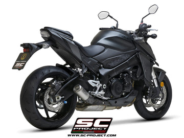 Suzuki GSX-S950 - 2021 - 2023 – SC-Project CR-T titanium exhaust, with stoneguard grid
