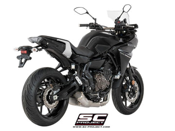 Yamaha TRACER 700 - 2016 - 2020 – SC-Project 2-1 Stainless steel full exhaust system, with Conico 70s stainless steel exhaust
