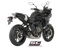 Yamaha TRACER 700 - 2016 - 2020 – SC-Project 2-1 Stainless steel full exhaust system, with S1 titanium exhaust