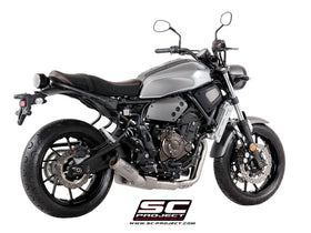 Yamaha MT-07 - 2017 - 2020 – SC-Project 2-1 Stainless steel full exhaust system, with CR-T titanium exhaust