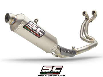 KTM 790 ADVENTURE - 2019 - 2020 – SC-Project 2-1 Titanium full exhaust system, with Rally Raid titanium exhaust