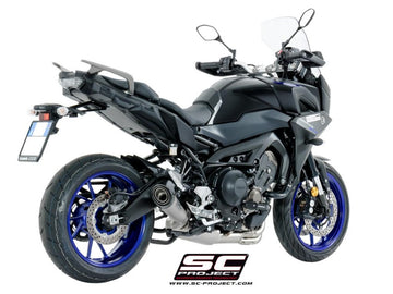Yamaha TRACER 900 - 2017 - 2020 – SC-Project 3-1 Stainless steel full exhaust system, with S1 titanium exhaust