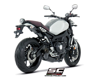 Yamaha XSR 900 - 2016 - 2020 – SC-Project 3-1 Stainless steel full exhaust system, with S1 titanium exhaust, matt black