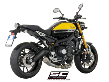 Yamaha MT-09 - 2014 - 2016 – SC-Project 3-1 Stainless steel full exhaust system, with Conico 70s stainless steel exhaust