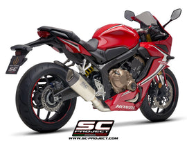 Honda CBR650R - 2019 - 2020 – SC-Project 4-1 Stainless steel full exhaust system, with SC1-R titanium exhaust
