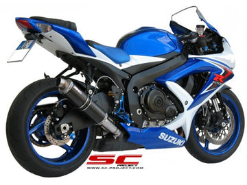 Suzuki GSX-R600 - GSX-R750 - 2008 - 2010 – SC-Project GP titanium exhaust