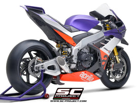 aprilia motorcycles sc project RSV4 XTRENTA – SC-Project GP-22 titanium exhaust