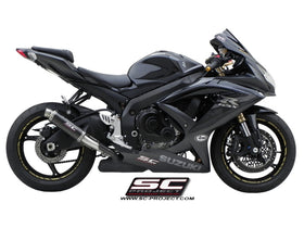 Suzuki GSX-R600 - GSX-R750 - 2008 - 2010 – SC-Project GP-M2 carbon fibre exhaust