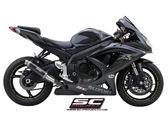 Suzuki GSX-R600 - GSX-R750 - 2008 - 2010 – SC-Project GP-M2 carbon fibre exhaust