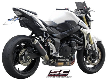 Suzuki GSR750 - 2010 - 2017 – SC-Project GP-M2 carbon fibre exhaust