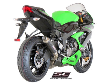 Kawasaki NINJA ZX-6R 636 - 2013 - 2017 – SC-Project GP-M2 carbon fibre exhaust