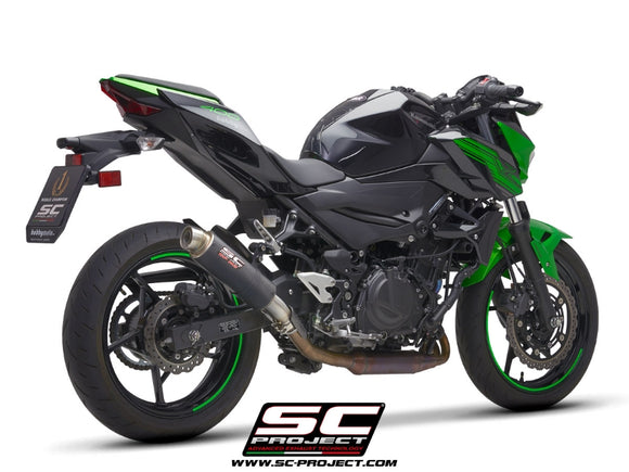 Kawasaki Z400 - 2019 - 2020 – SC-Project GP-M2 carbon fibre exhaust