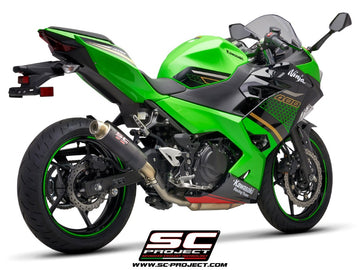 Kawasaki NINJA 400 - 2018 - 2020 – SC-Project GP-M2 carbon fibre exhaust