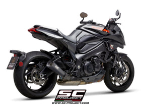 Suzuki KATANA - 2019 - 2020 – SC-Project Metal Black stainless steel exhaust, with black anodised CNC machined end cap