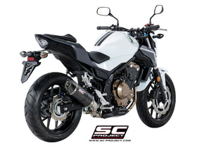Honda CB500 - 2017 - 2018 – SC-Project Oval carbon fibre exhaust