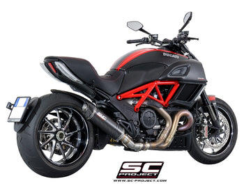 Ducati DIAVEL - 2011 - 2017 – SC-Project Oval carbon fibre exhaust
