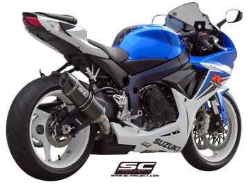 Suzuki GSX-R600 - GSX-R750 - 2011 - 2016 – SC-Project Oval carbon fibre exhaust
