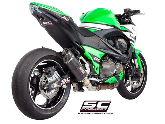 Kawasaki Z800 E VERSION - 2012 - 2016 – SC-Project Oval carbon fibre exhaust