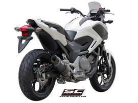 Honda NC700 - 2011 - 2014 – SC-Project Oval carbon fibre exhaust
