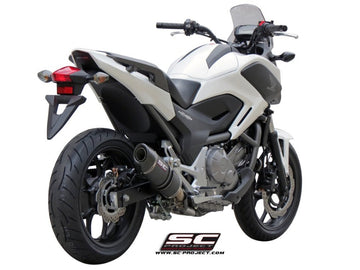Honda NC700 - 2011 - 2014 – SC-Project Oval carbon fibre exhaust