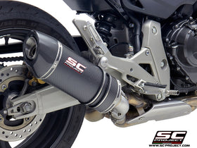 Honda CB600F HORNET - 2007 - 2016 – SC-Project Oval carbon fibre exhaust